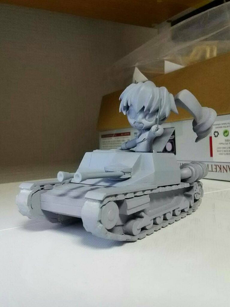 [Murasame] Chibi Anchovy with CV33 garage kit