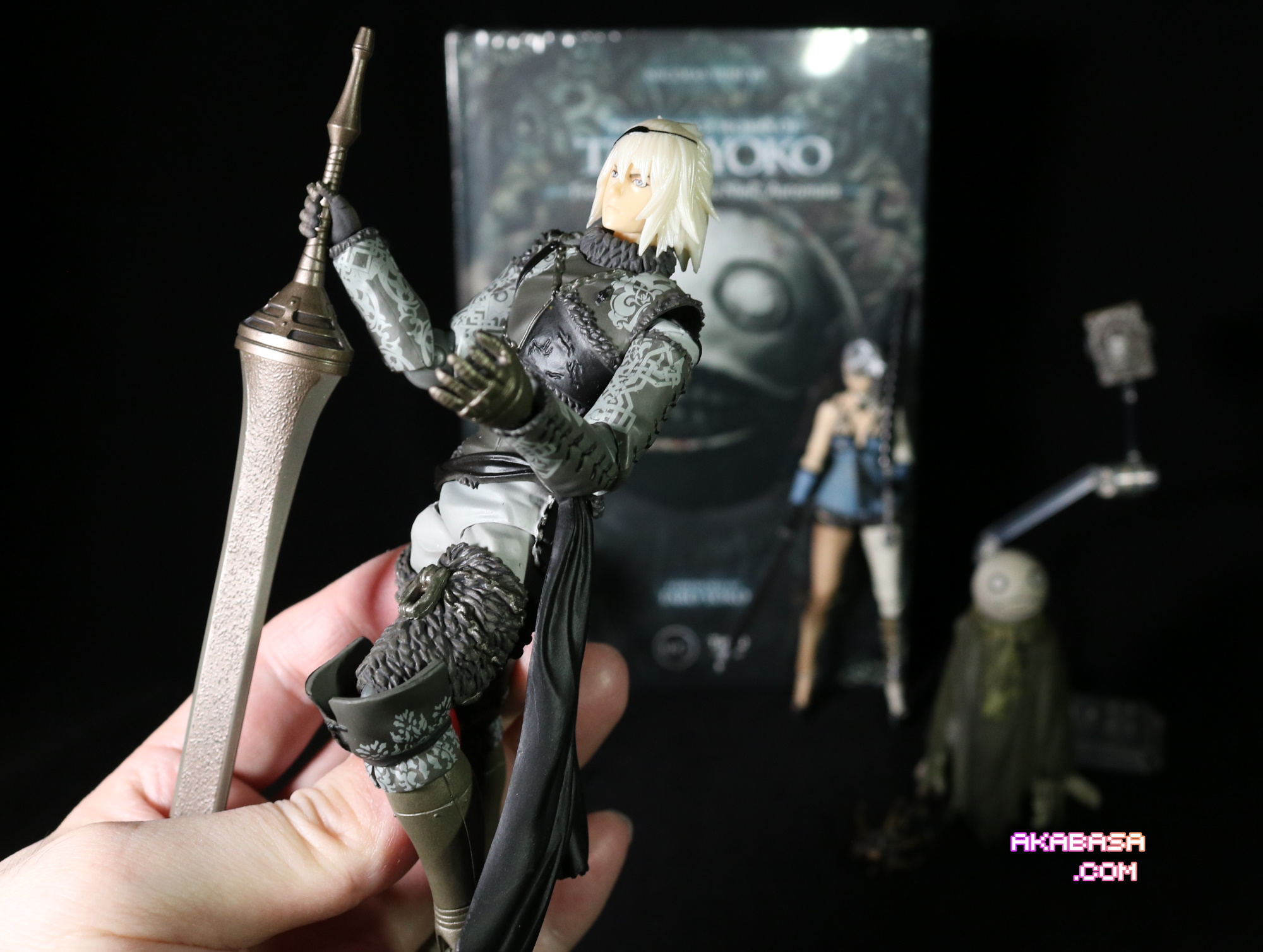 New Square Enix NieR RepliCant BRING ARTS NieR & Emil PVC figure From Japan