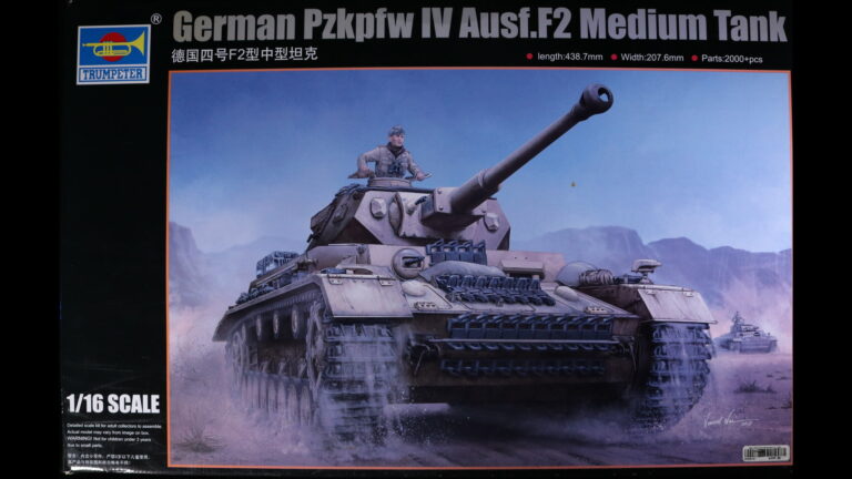 Trumpeter 1/16 scale Panzer IV Ausf.F2
