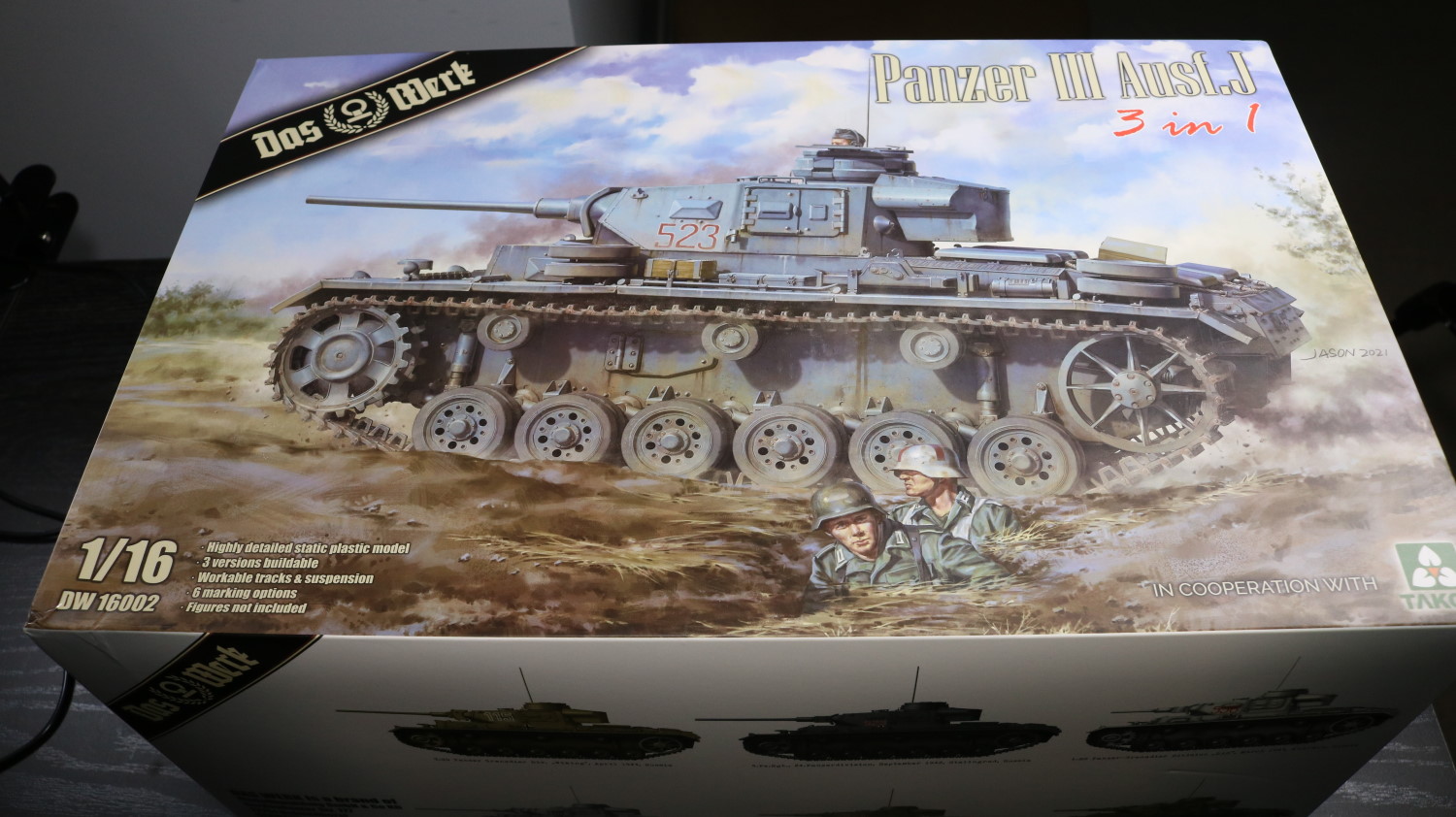 Das Werk 16002 1/16 Panzer III Ausf. J – Akabasa