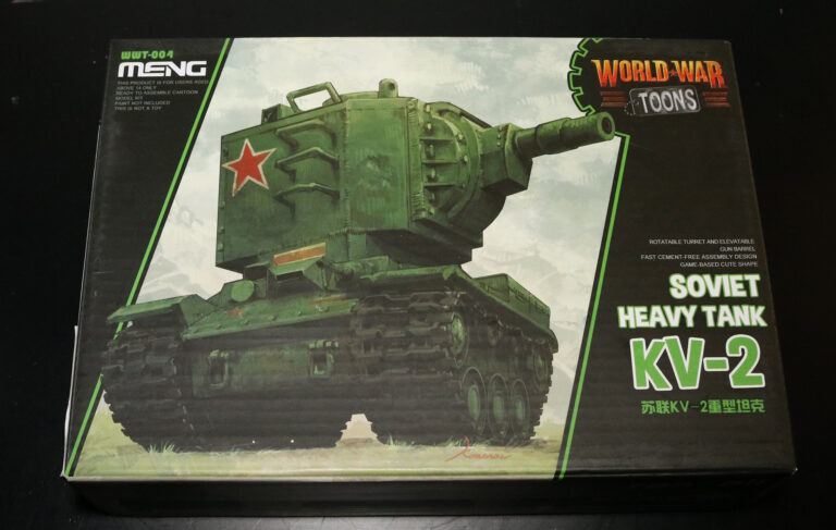 Meng WWT-004 Model-Soviet Heavy Tank KV-2 World War Toons